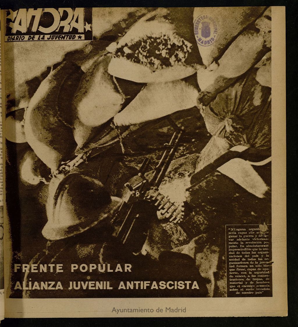 Miniatura de Ahora: diario gráfico del 16 de octubre de 1937, nº 254