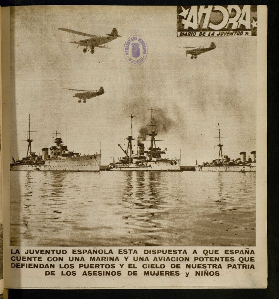 Miniatura de Ahora: diario gráfico del 21 de octubre de 1937, nº 259