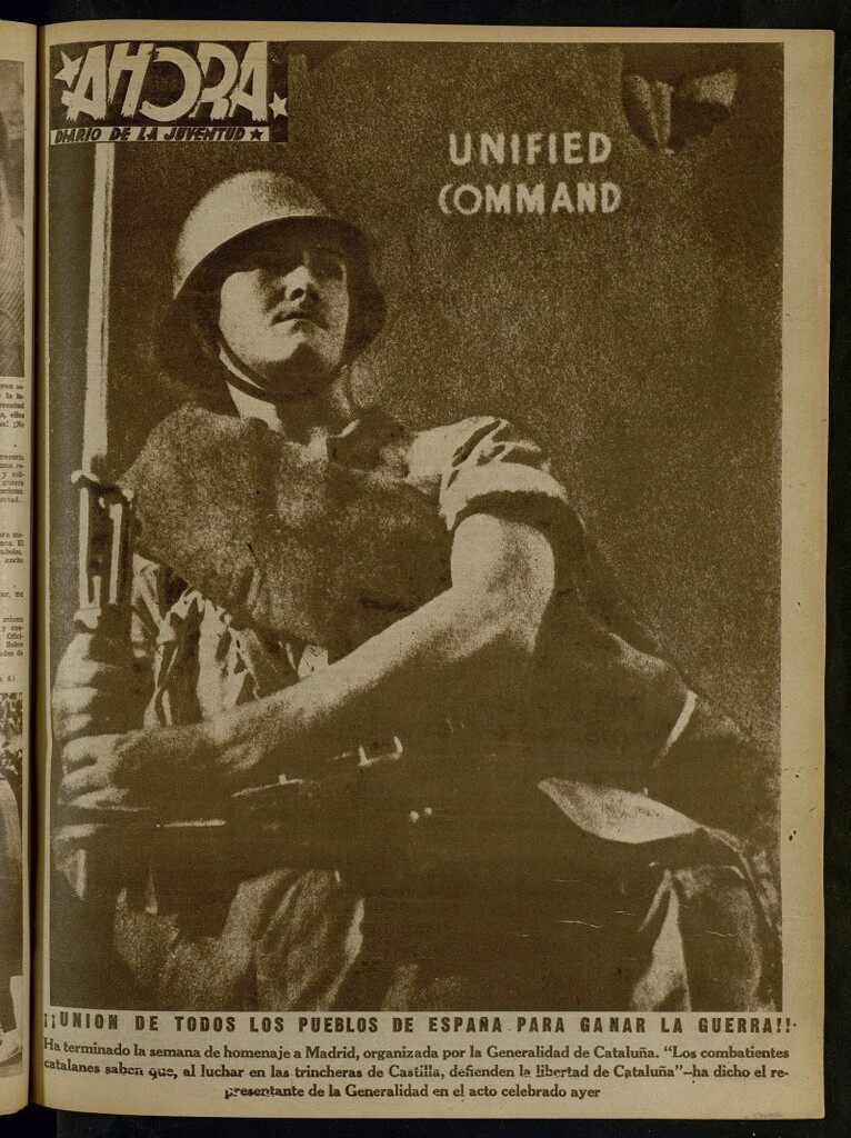 Miniatura de Ahora: diario gráfico del 16 de noviembre de 1937, nº 281
