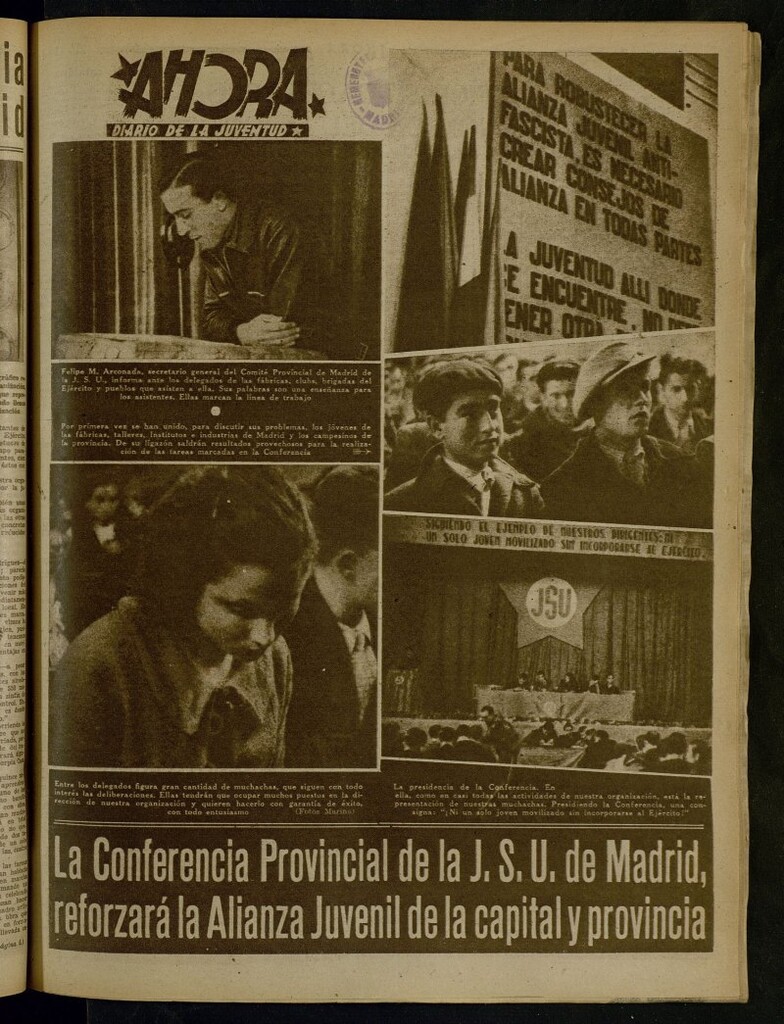 Miniatura de Ahora: diario gráfico del 21 de noviembre de 1937, nº 286