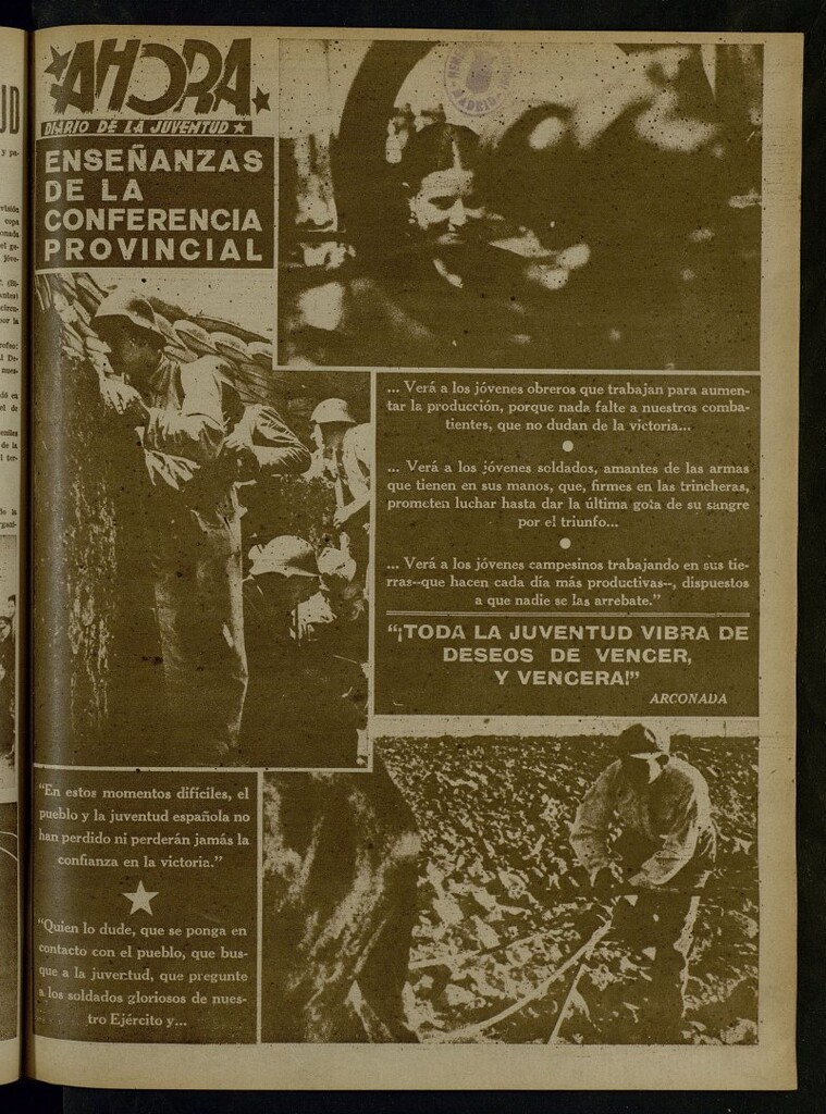 Miniatura de Ahora: diario gráfico del 25 de noviembre de 1937, nº 289