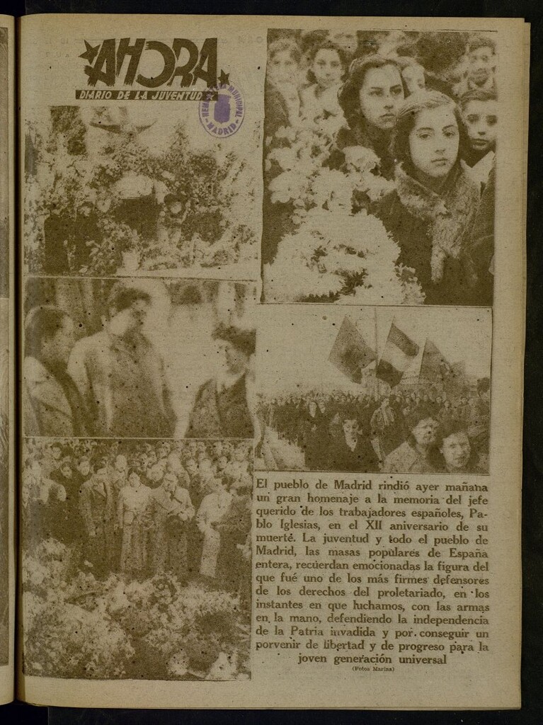 Miniatura de Ahora: diario gráfico del 10 de diciembre de 1937, nº 302