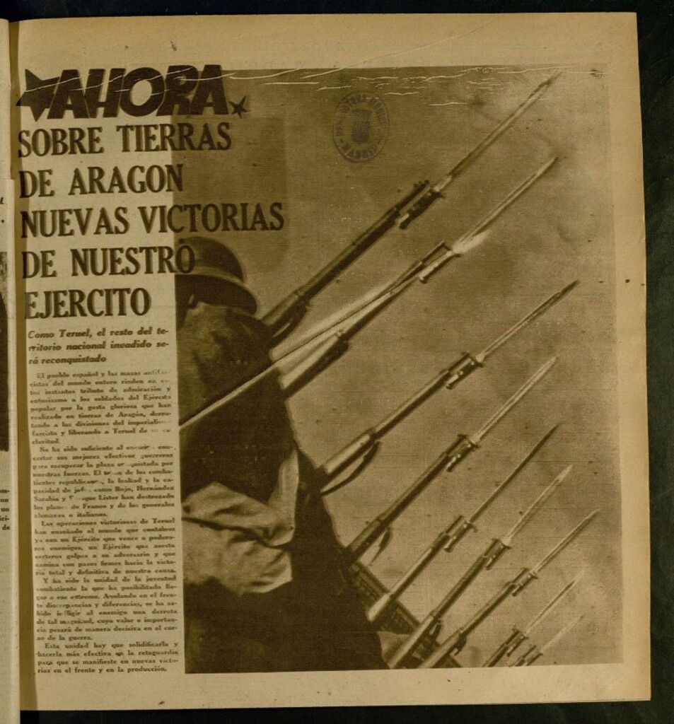 Miniatura de Ahora: diario gráfico del 9 de enero de 1938, nº 328