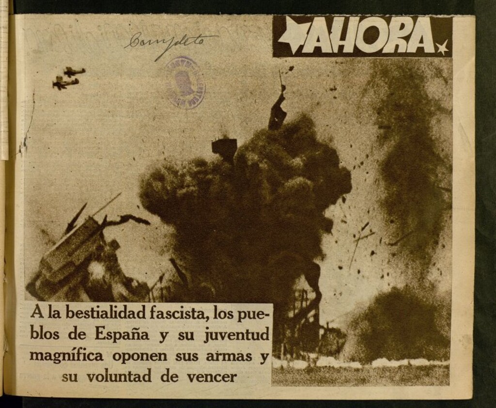 Miniatura de Ahora: diario gráfico del 1 de febrero de 1938, nº 348