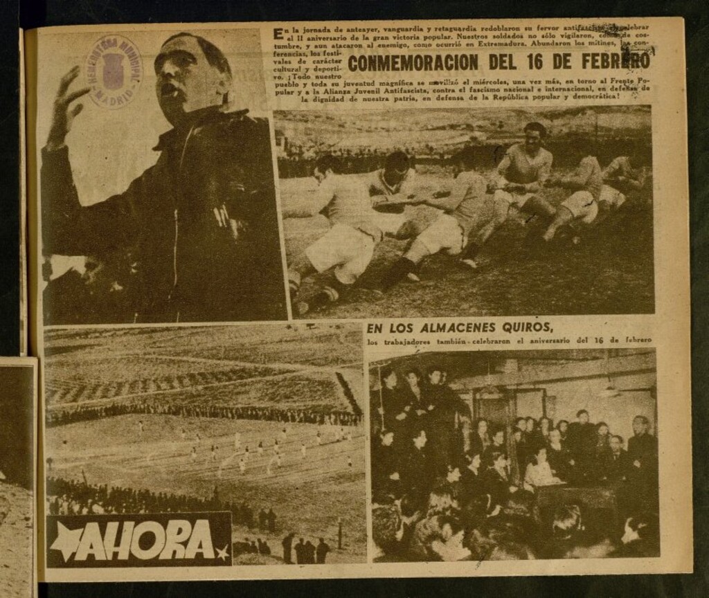 Miniatura de Ahora: diario gráfico del 18 de febrero de 1938, nº 364