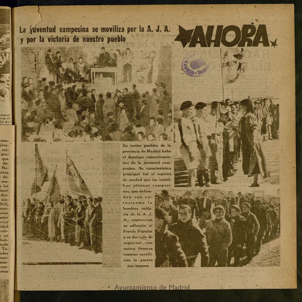 Miniatura de Ahora: diario gráfico del 23 de febrero de 1938, nº 368