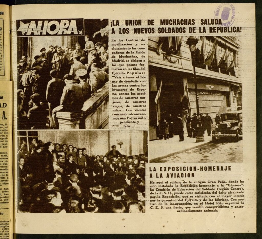Miniatura de Ahora: diario gráfico del 3 de marzo de 1938, nº 375