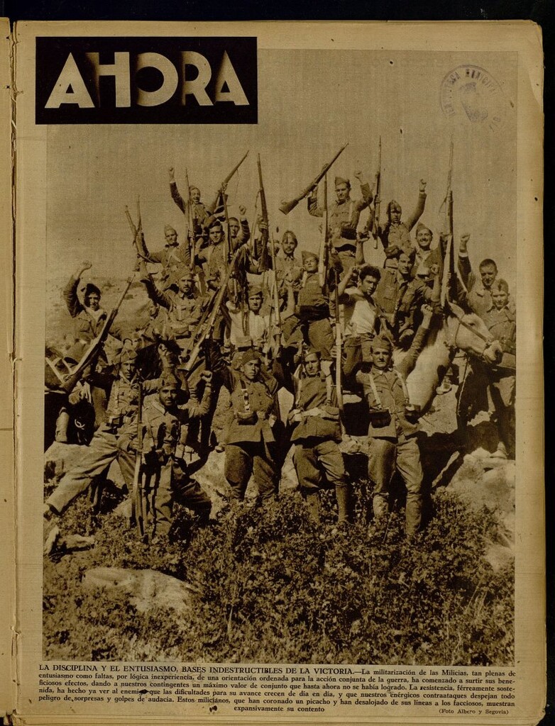 Miniatura de Ahora: diario gráfico del 7 de octubre de 1936, nº 1805