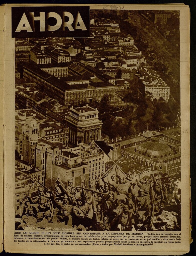 Miniatura de Ahora: diario gráfico del 20 de octubre de 1936, nº 1816