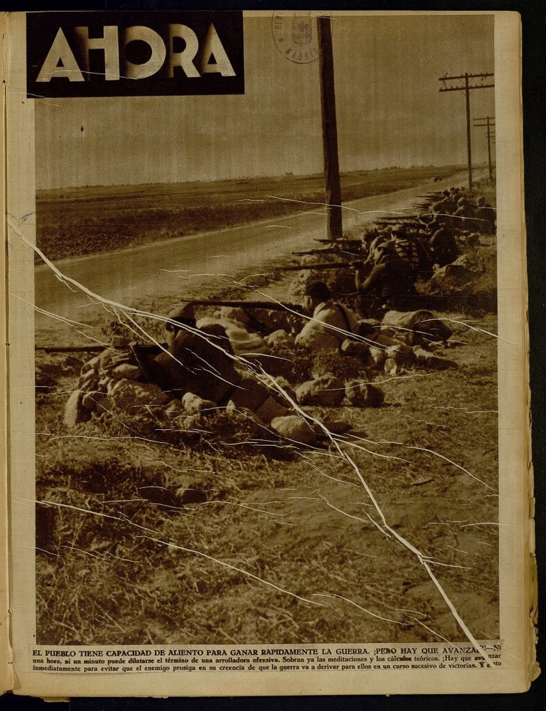 Miniatura de Ahora: diario gráfico del 23 de octubre de 1936, nº 1819