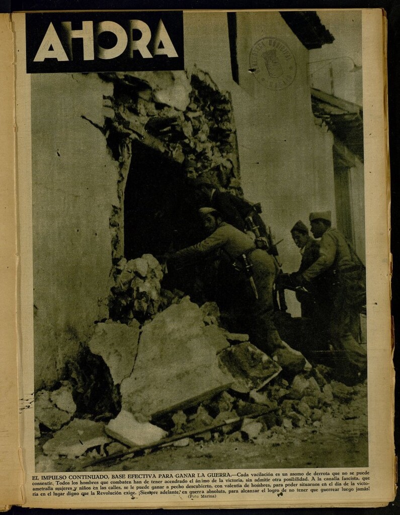 Miniatura de Ahora: diario gráfico del 1 de noviembre de 1936, nº 1828