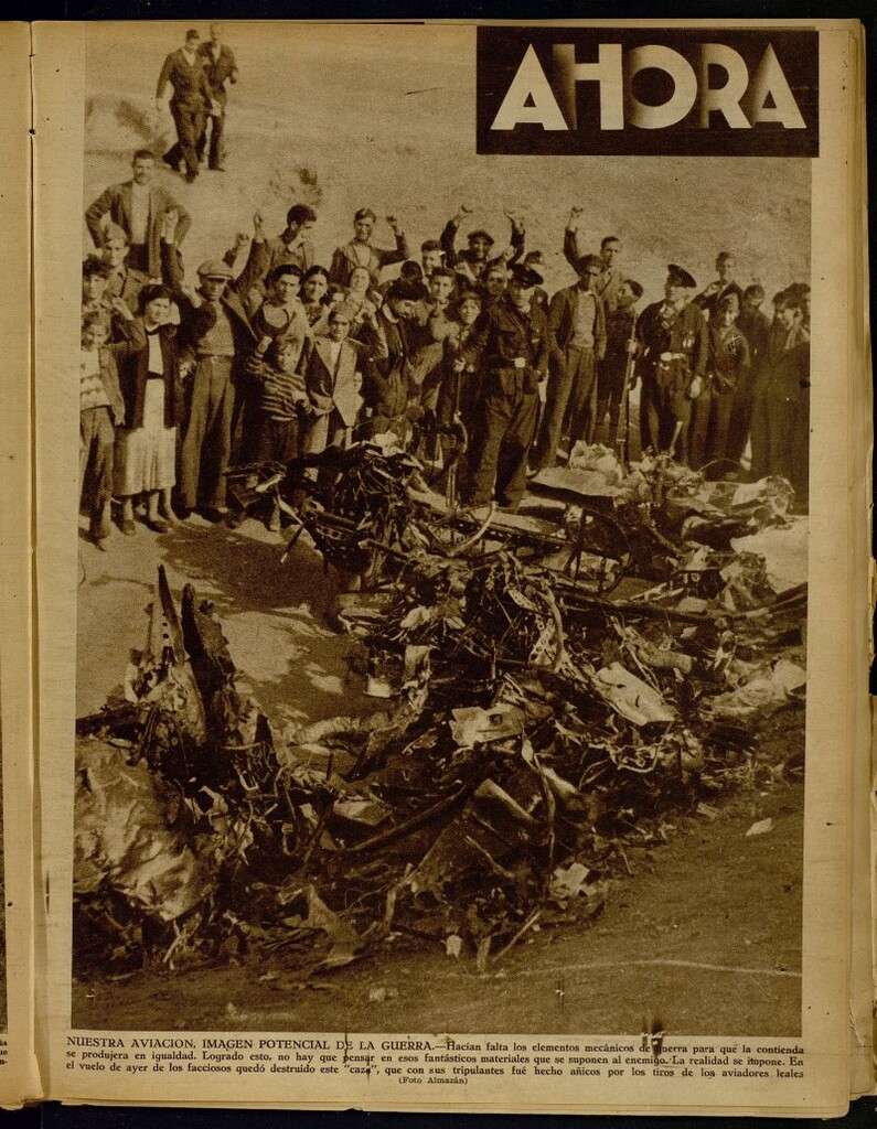Miniatura de Ahora: diario gráfico del 6 de noviembre de 1936, nº 1833