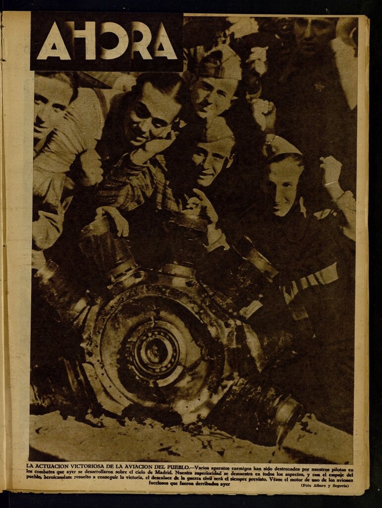 Miniatura de Ahora: diario gráfico del 14 de noviembre de 1936, nº 1841