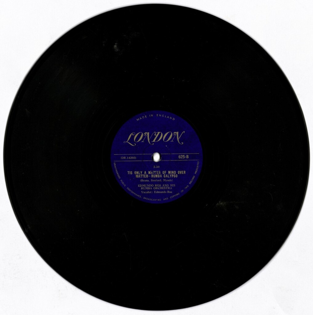Miniatura de Tis only a matter of mind over matter : rumba calypso (sonido remasterizado)