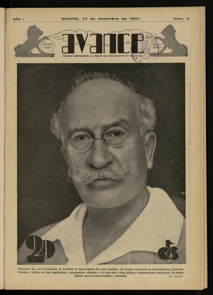 Miniatura de Avance del 13 de diciembre de 1931, nº 4