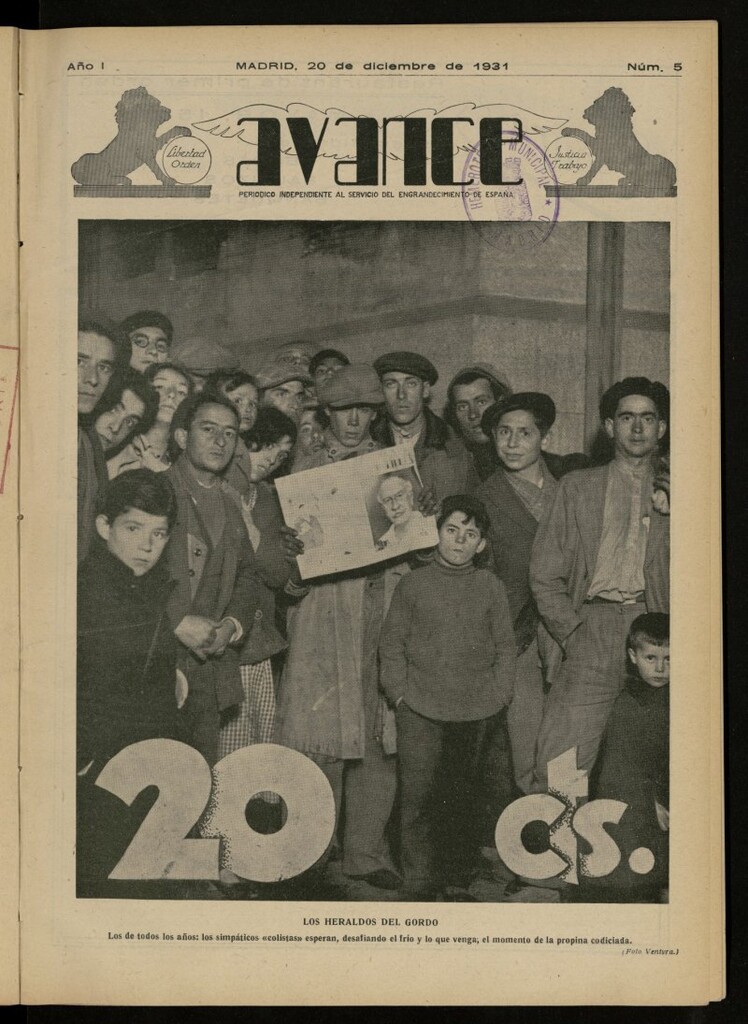 Miniatura de Avance del 20 de diciembre de 1931, nº 5