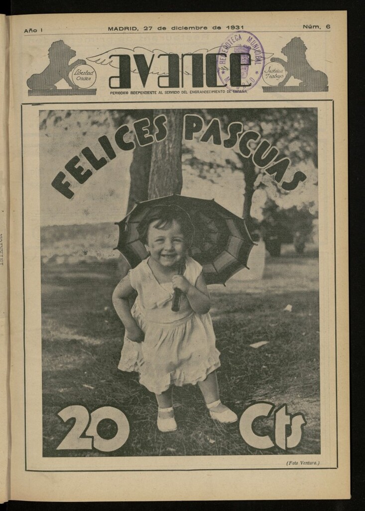 Miniatura de Avance del 27 de diciembre de 1931, nº 6