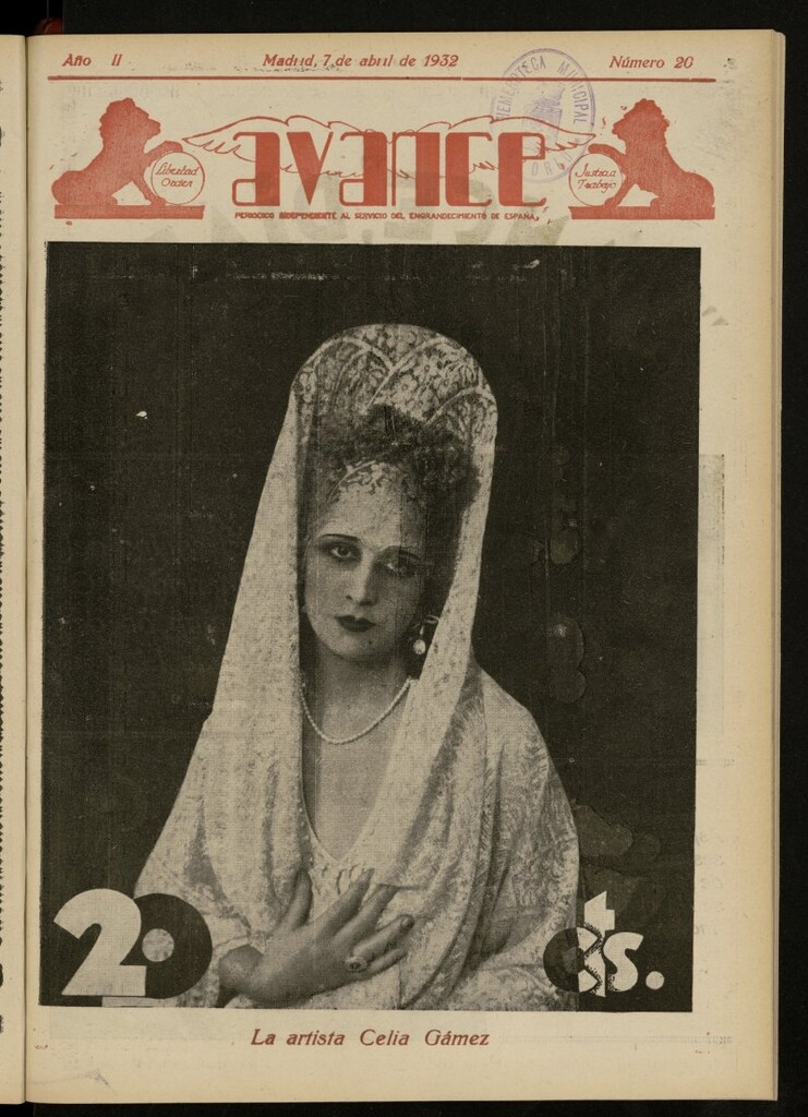 Miniatura de Avance del 7 de abril de 1932, nº 20