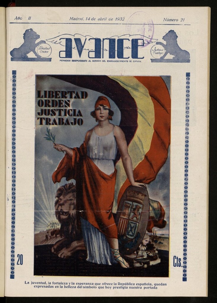 Miniatura de Avance, de 14 de abril de 1932, nº 21