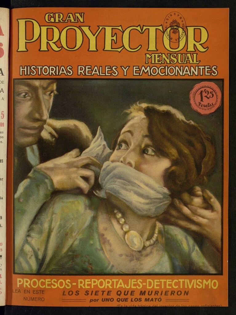 Miniatura de Gran Proyector: historias reales y emocionantes, de agosto de 1930, nº 3