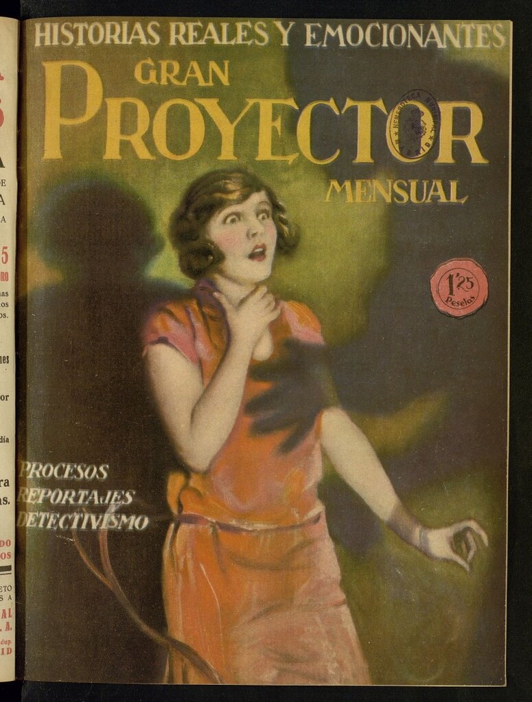Miniatura de Gran Proyector: historias reales y emocionantes, de septiembre de 1930, nº 4
