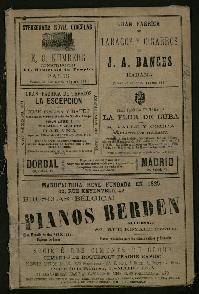 Miniatura de Guía comercial de Madrid 1890