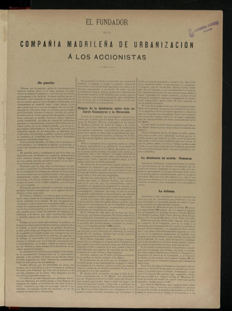 Miniatura de La Dictadura : periódico monárquico. Folletín
