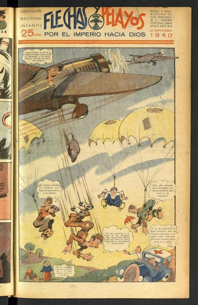 Miniatura de Flechas y Pelayos : semanario nacional infantil del 15 de septiembre de 1940, nº 93