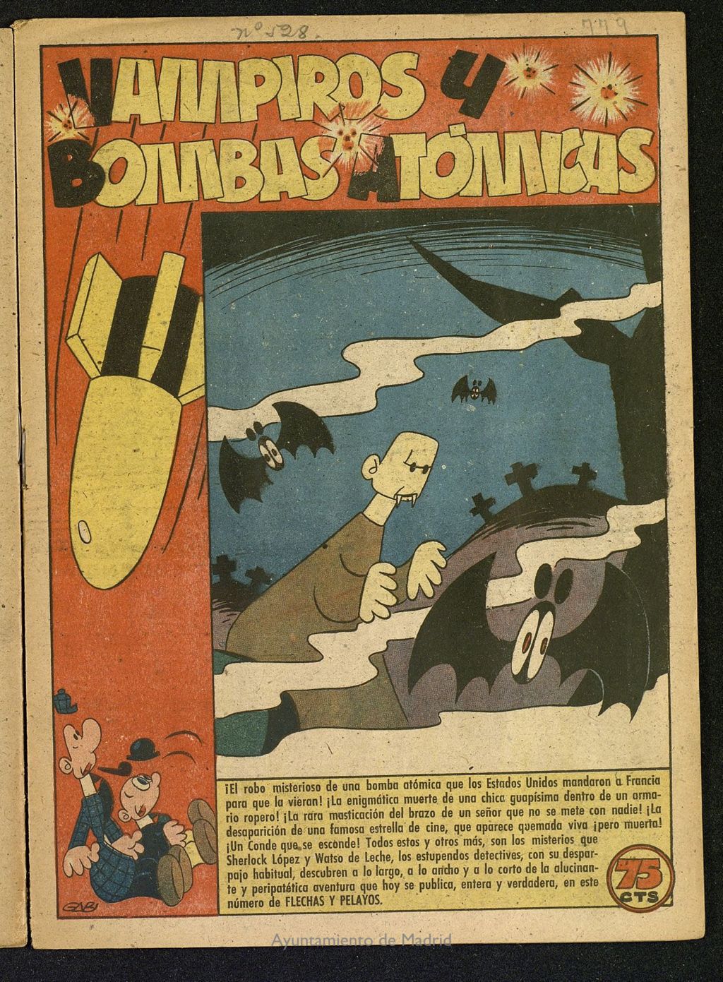 Miniatura de Flechas y Pelayos : semanario nacional infantil del 20 de marzo de 1949, nº 528