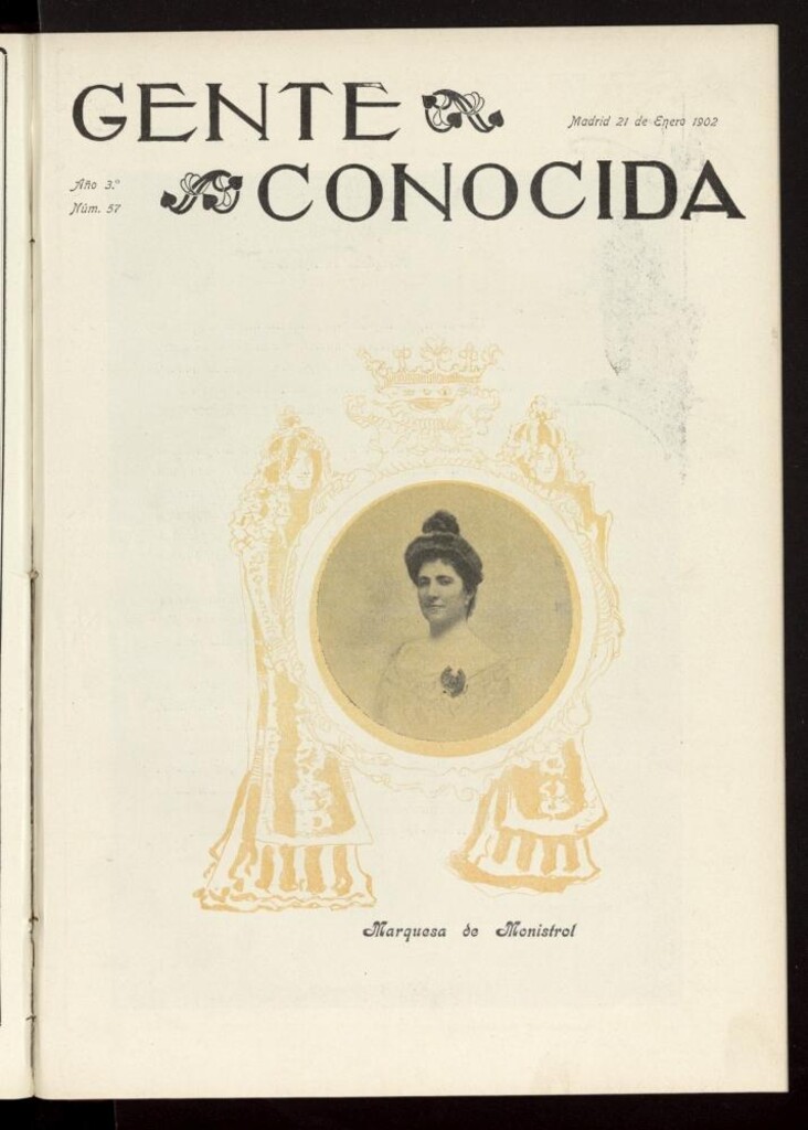 Miniatura de Gente Conocida del 21 de enero de 1902, nº 57