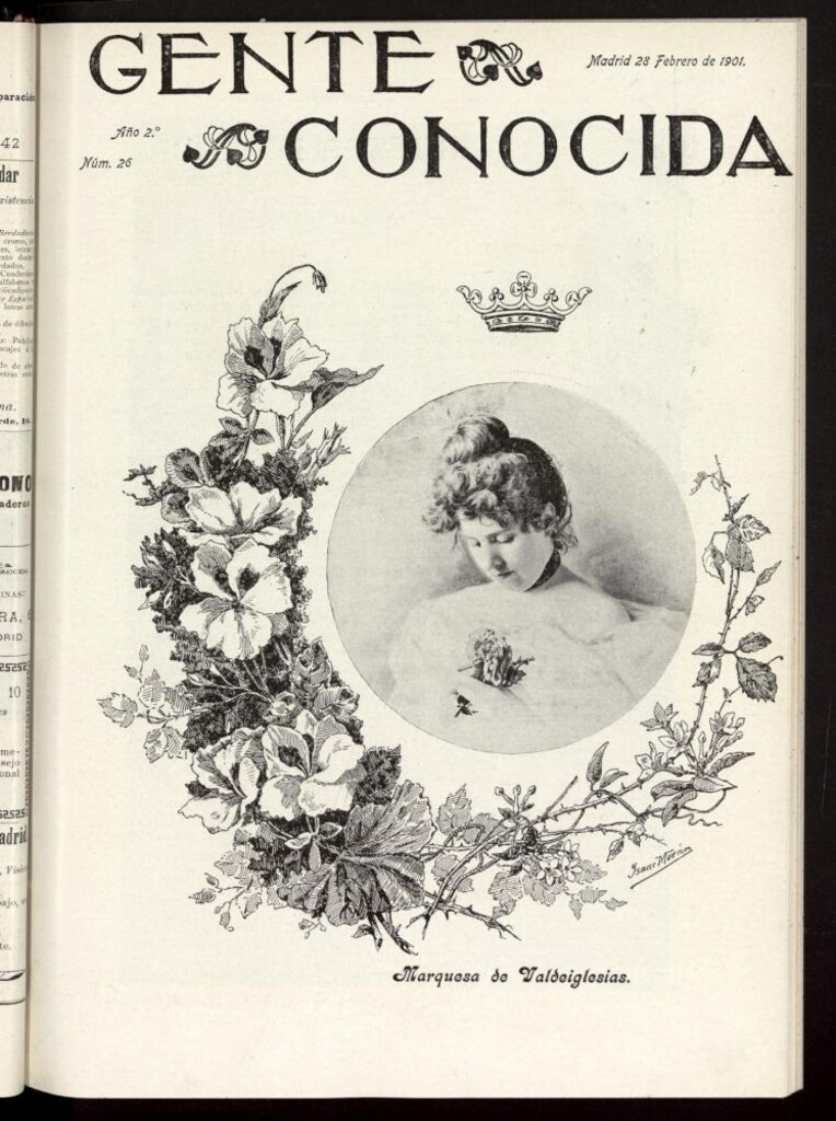 Miniatura de Gente Conocida del 28 de febrero de 1901, nº 26