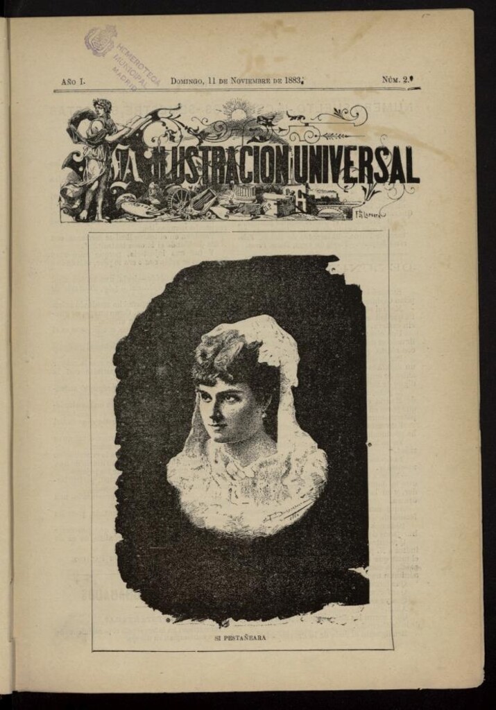 Miniatura de La Ilustración Universal del 11 de noviembre de 1883, nº 2