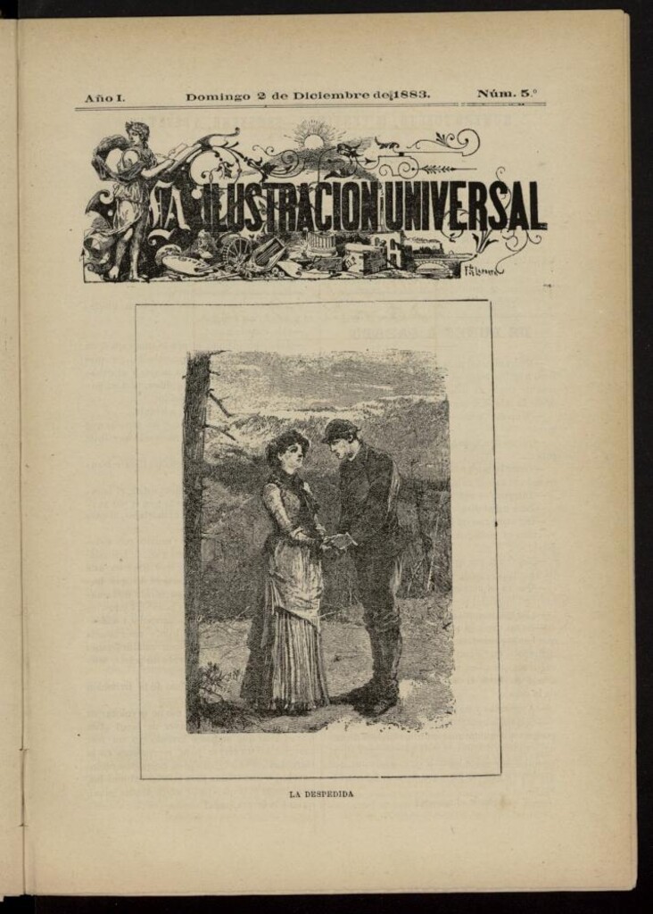 Miniatura de La Ilustración Universal del 2 de diciembre de 1883, nº 5