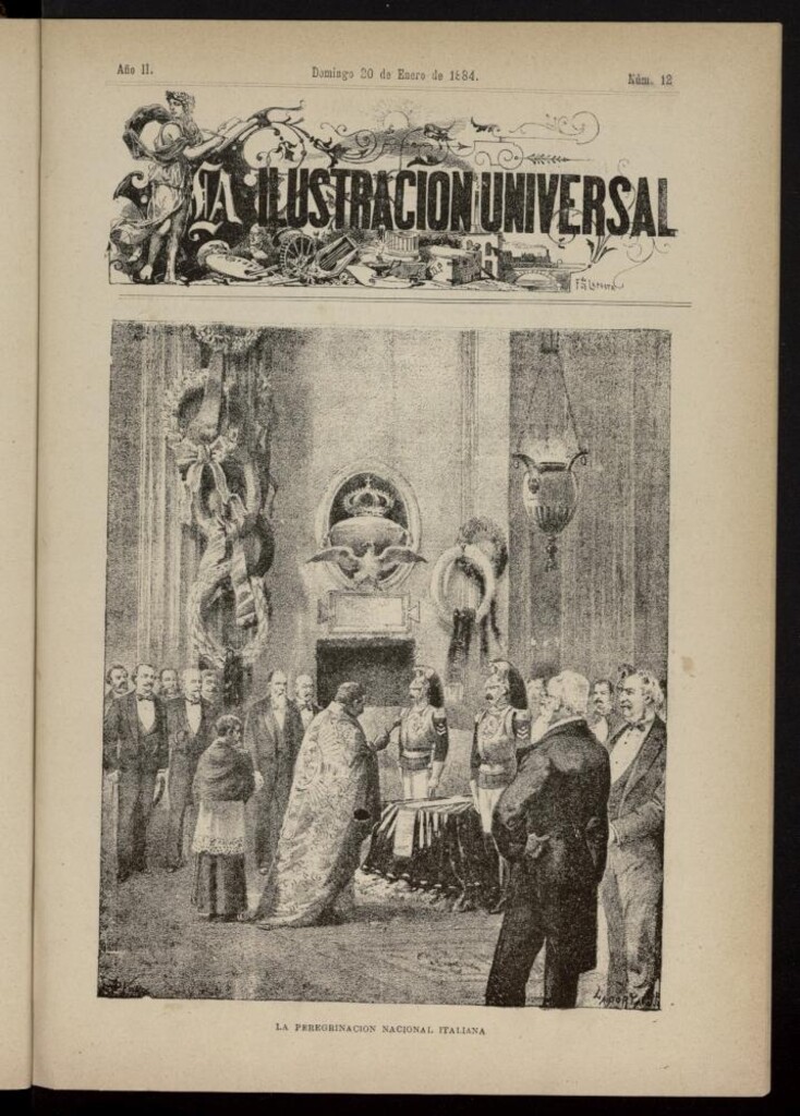Miniatura de La Ilustración Universal del 20 de enero de 1884, nº 12