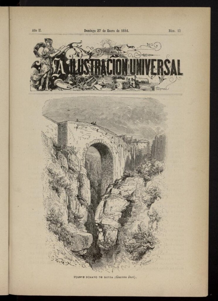 Miniatura de La Ilustración Universal del 27 de enero de 1884, nº 13