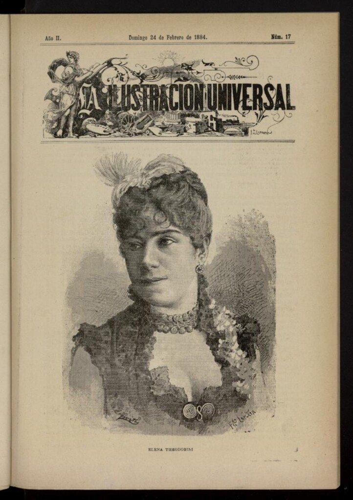 Miniatura de La Ilustración Universal del 24 de febrero de 1884, nº 17