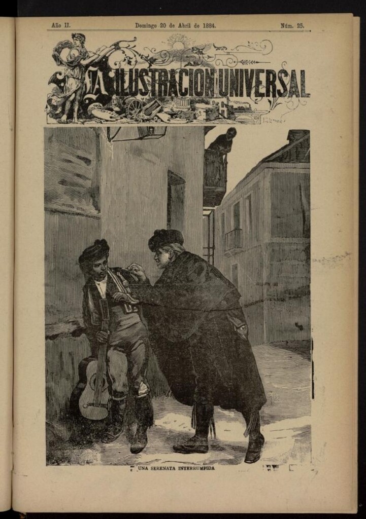 Miniatura de La Ilustración Universal del 20 de abril de 1884, nº 25