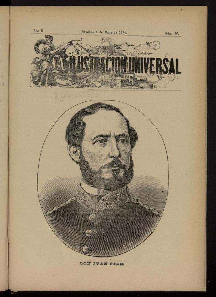 Miniatura de La Ilustración Universal del 4 de mayo de 1884, nº 26