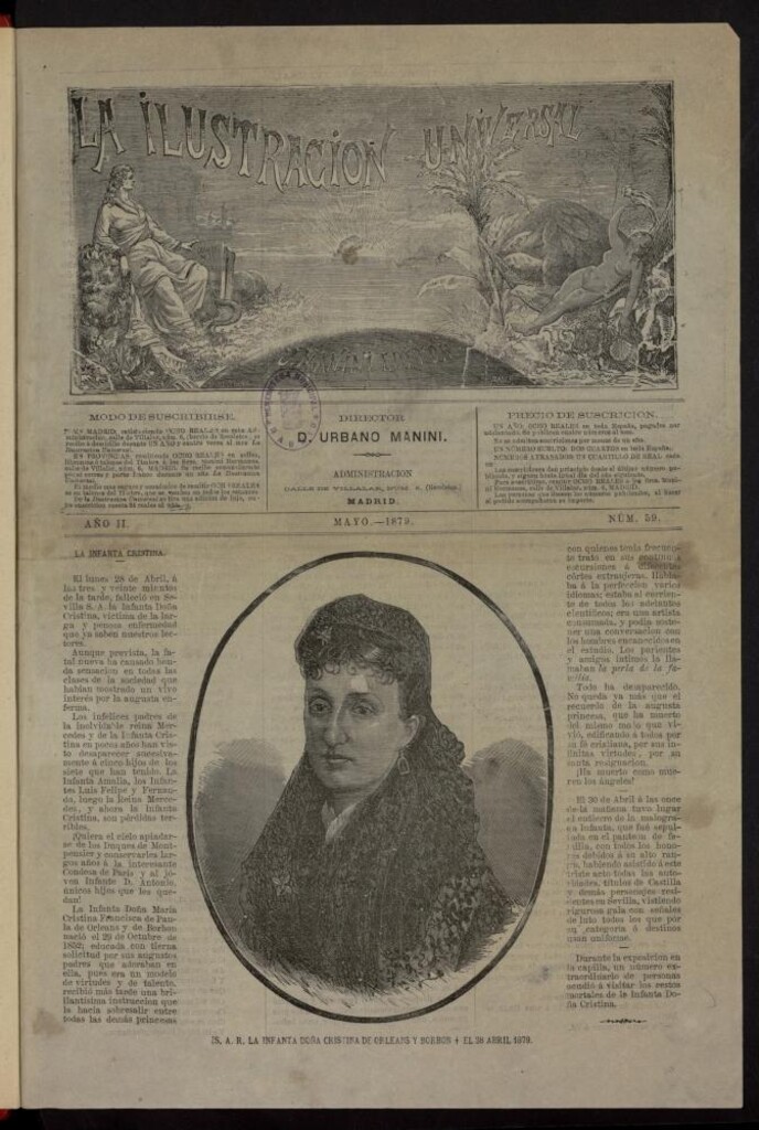 Miniatura de La Ilustración Universal de mayo de 1879, nº  59