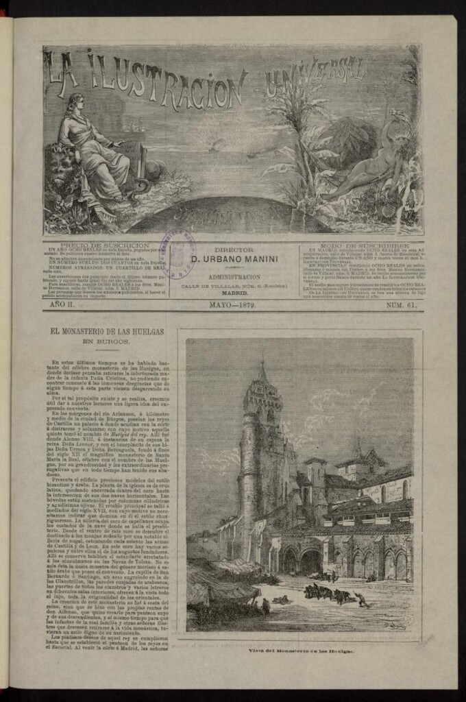 Miniatura de La Ilustración Universal de mayo de 1879, nº  61