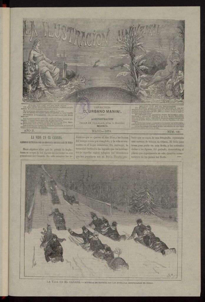 Miniatura de La Ilustración Universal de mayo de 1879, nº  63