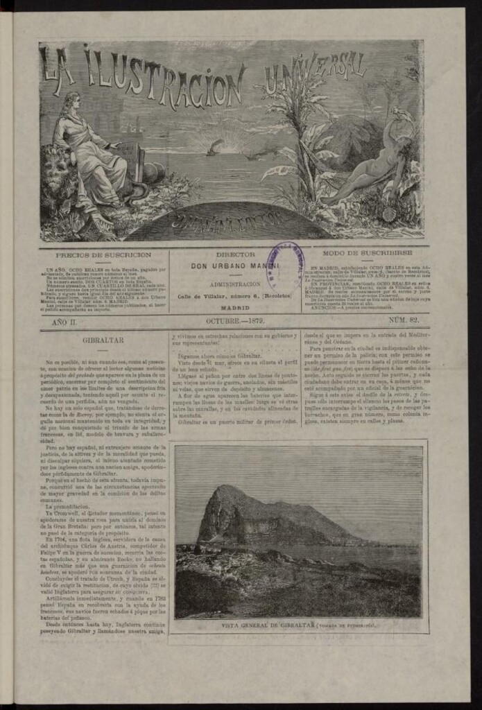 Miniatura de La Ilustración Universal de octubre de 1879, nº  82