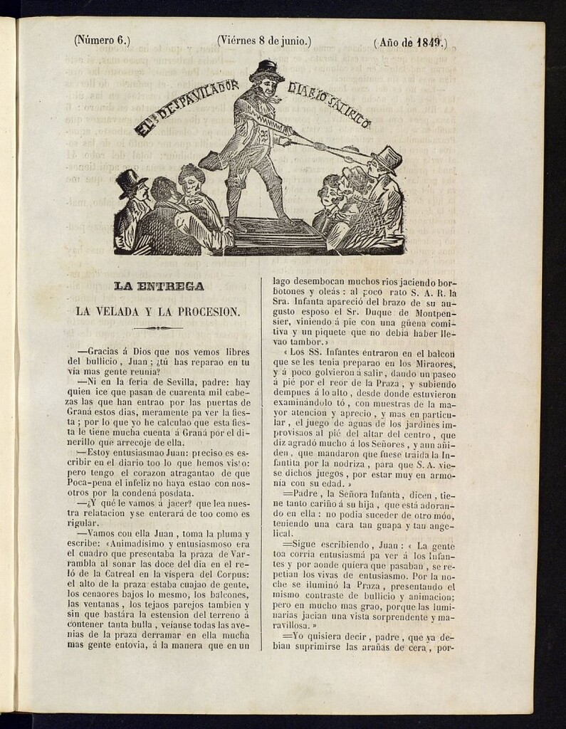 Miniatura de El Despavilador de 8 de junio de 1849, nº 6
