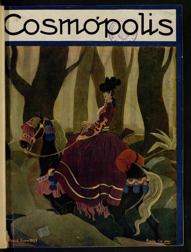 Miniatura de Cosmópolis, de enero de 1929, nº 14
