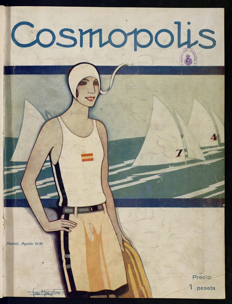 Miniatura de Cosmópolis, de agosto de 1930, nº 32