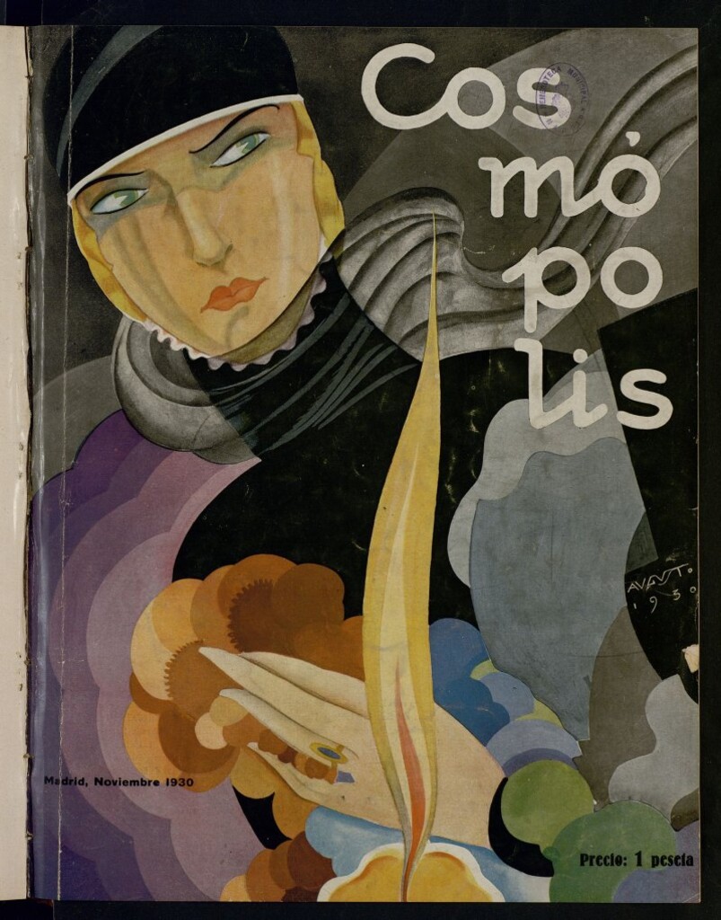 Miniatura de Cosmópolis, de noviembre de 1930, nº 34 [sic]