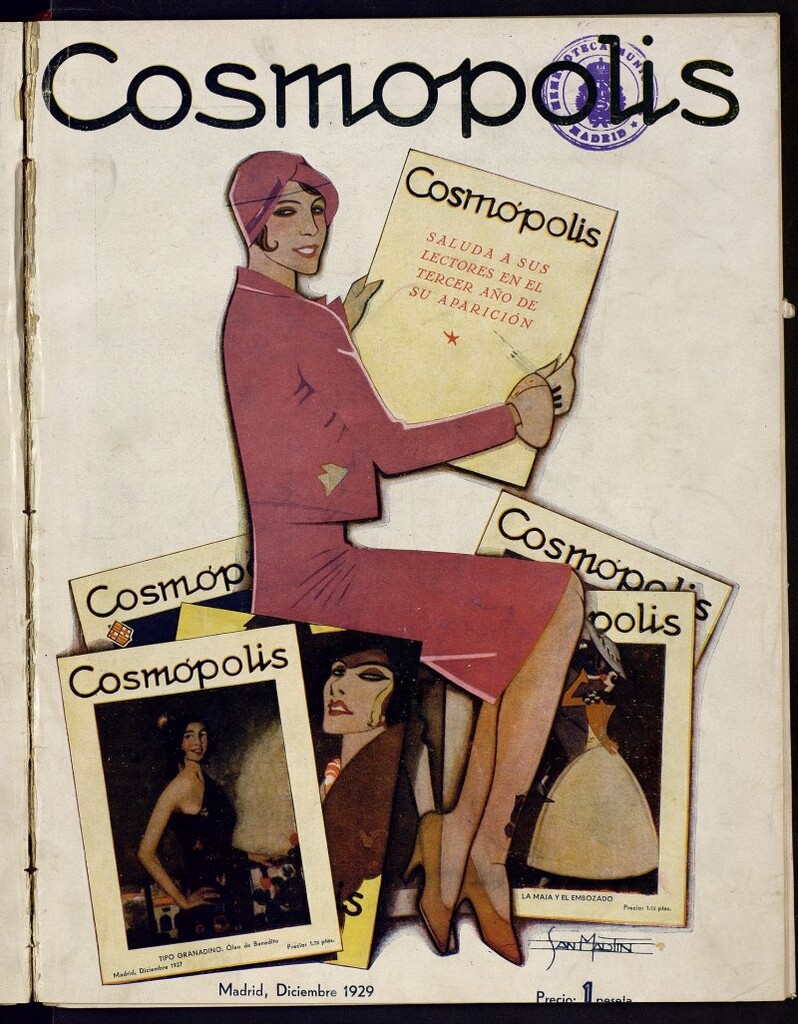 Miniatura de Cosmópolis de diciembre de 1929, nº 25
