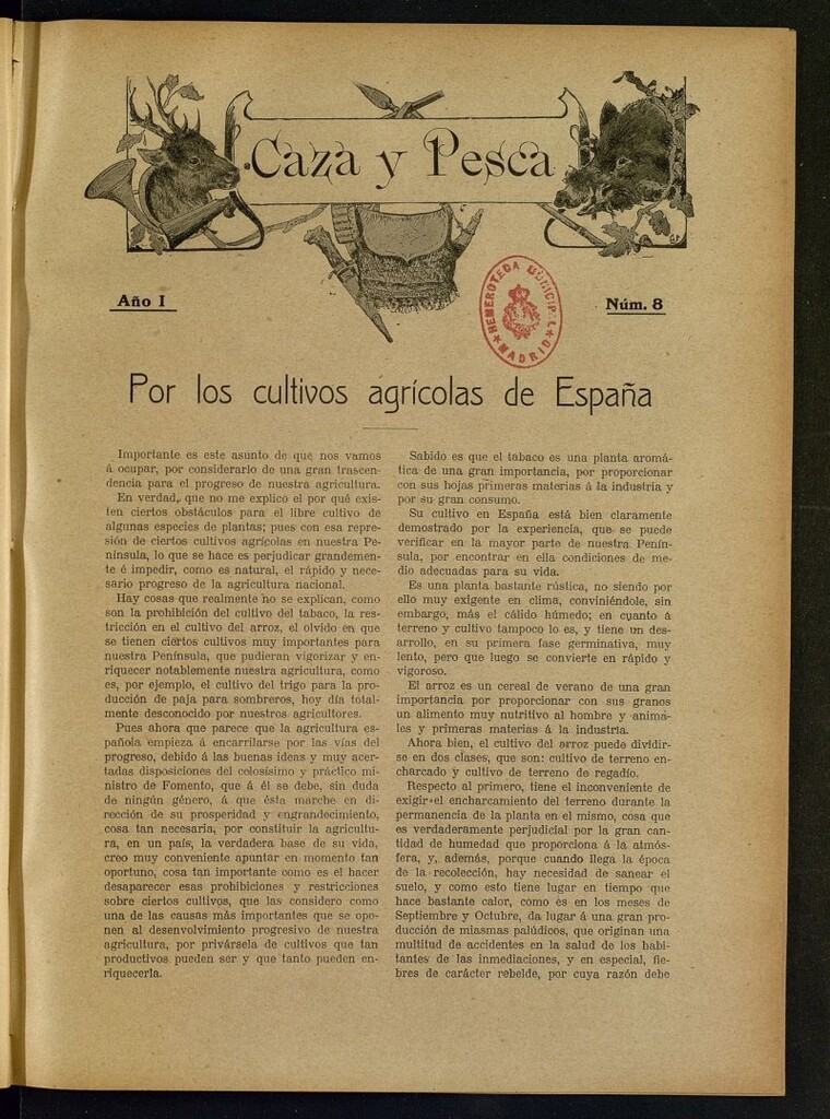 Miniatura de Caza y Pesca, nº 8