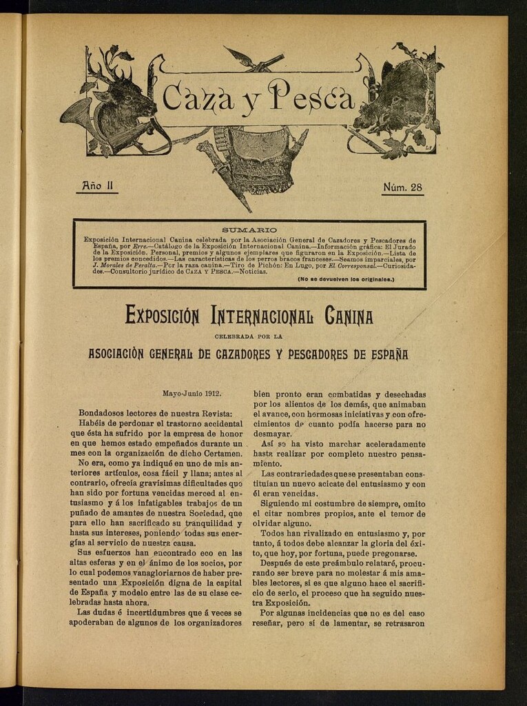 Miniatura de Caza y Pesca, nº 28