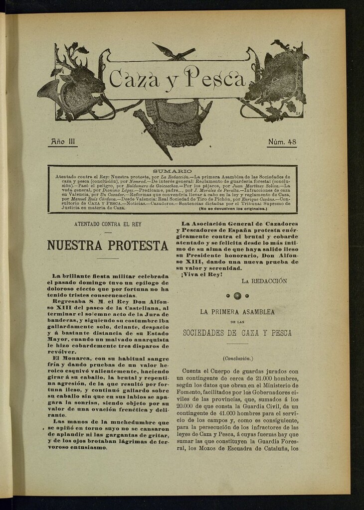 Miniatura de Caza y Pesca, nº 48